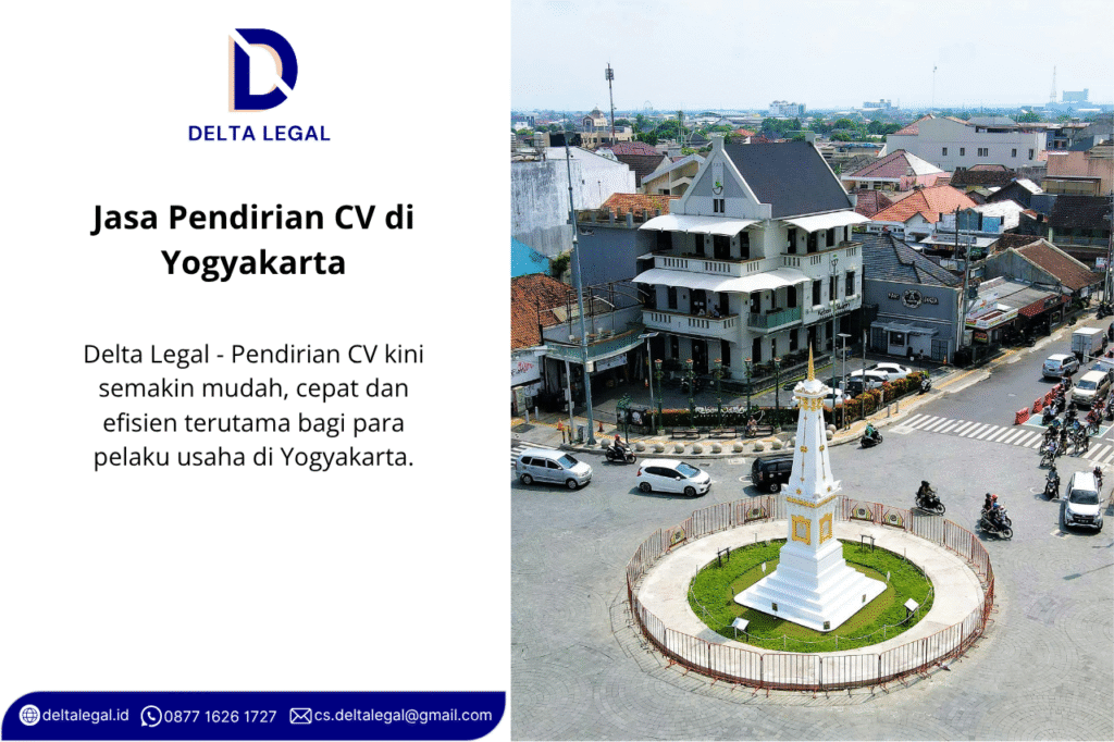 Jasa Pendirian CV di Yogyakarta